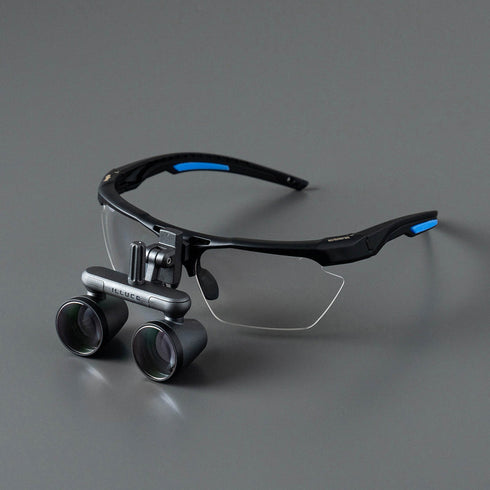 ILLUCO Flip-Up Loupes 3.3x Sports 37cm